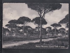Cartolina milano marittima usato  Italia