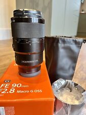 Sony sel90m28g 90mm for sale  SWANSEA