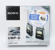 Microfone de lapela digital sem fio Sony UWP-D11 pacote completo - Preto comprar usado  Enviando para Brazil