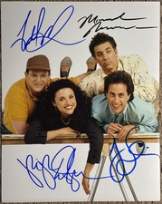 Seinfeld cast autographed for sale  Epping
