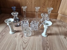 Glass candle holder for sale  CRADLEY HEATH