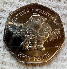 christmas 50p coin christmas for sale  SEAHAM