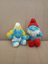 Coppia peluche puffi usato  Palermo