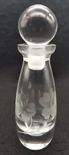Vintage clear glass for sale  BOLTON