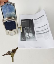 Schlage Be469nx-Cam Connect Camelot tela sensível ao toque trava eletrônica aço prata comprar usado  Enviando para Brazil