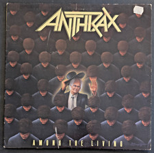 Anthrax Among The Living Vinyl 1987 12" Record SRC Pressing Megaforce Worlwide comprar usado  Enviando para Brazil