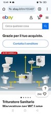 Trituratore sanitario macerato usato  Civitavecchia