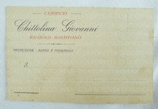 Cartolina caseificio chittolin usato  Torricella del Pizzo