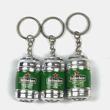 Usado, Lote 3 Chaveiro Heineken Barril Lata Fob Barril Chaveiro Auto Cerveja Bar Giveaway Antigo comprar usado  Enviando para Brazil