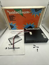 Usado, Vintage Rockford Fosgate AF 4 HD Filtro Ativo Crossover Anos 90 Old School RARO comprar usado  Enviando para Brazil