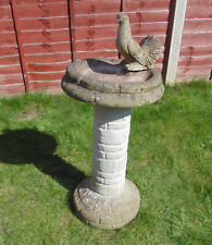 Concrete bird bath for sale  TIPTON