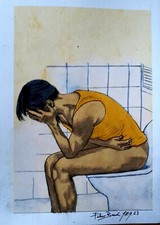 Riginalzeichnung stilles örtc gebraucht kaufen  Schwäbisch Gmünd