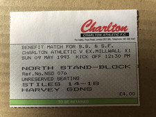 Charlton athletic millwall for sale  BEXLEYHEATH
