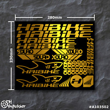Set adesivi haibike usato  Spedire a Italy