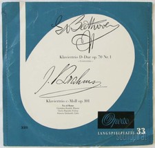 TRIO DI ROMA BEETHOVEN & BRAHMS PIANO TRIOS OPERA 10" ED.1 3211 EX-NM comprar usado  Enviando para Brazil