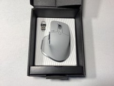 Używany, Logitech MX Master 3S Ergonomiczna mysz Bluetooth Biuro Biała na sprzedaż  PL