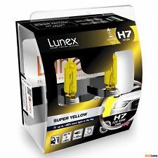2x lâmpadas de halogênio para carro H7 Lunex SUPER AMARELO 477 12V 55W PX26d 2300K comprar usado  Enviando para Brazil