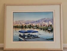 Watercolor painting scenery for sale  Louisville