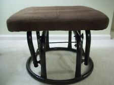 Upholstered brown ottoman for sale  East Moline