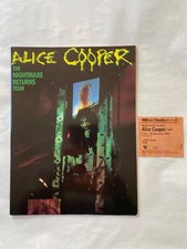 Alice cooper 1986 for sale  ILFRACOMBE