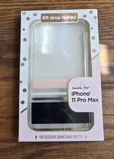 Capa protetora para telefone Apple iPhone 11 PRO MAX TRANSPARENTE ESTAMPADA COMPANHEIROS NOVA comprar usado  Enviando para Brazil