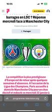 Place psg manchester d'occasion  Franconville