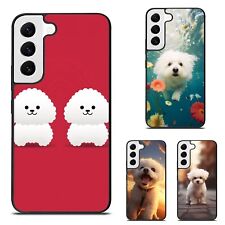 Capa flexível para iPhone SE XS XR Max 5 6 7 8 Plus desenho animado brincalhão Bichon Frise comprar usado  Enviando para Brazil