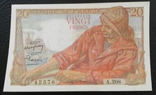 Billet français francs d'occasion  Sévérac-le-Château