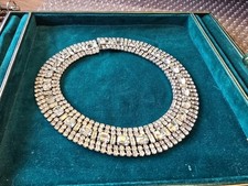 vintage diamante jewellery for sale  HOLYHEAD