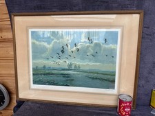 Huge framed fine for sale  LEVEN