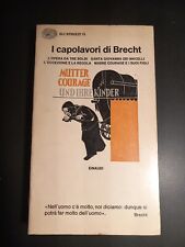 Capolavori brecht einaudi usato  Milano