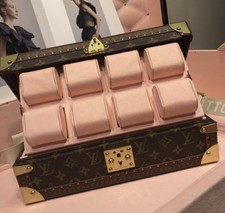 Relógio Louis Vuitton estojo 8 monograma rosa novo comprar usado  Enviando para Brazil