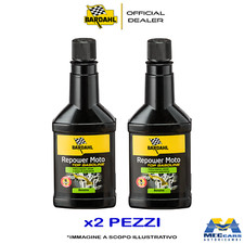 2pz BARDAHL REPOWER MOTO TOP GASOLINE PULITORE INIETTORI VALVOLE BENZINA SCOOTER comprar usado  Enviando para Brazil