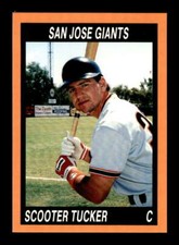 1990 Cal League San Jose Giants 37 Scooter Tucker BXCP09 comprar usado  Enviando para Brazil
