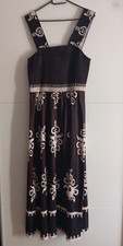 Schwarzes maxikleid sommer gebraucht kaufen  Reinsdorf