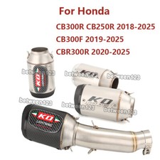 Tubo silenciador de escape para Honda CB300F CBR300R 2020-25 CB300R CB250R 2018-2025 comprar usado  Enviando para Brazil