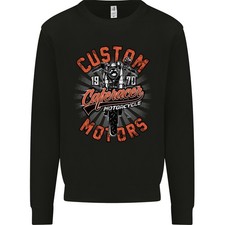 Sweat capuche biker d'occasion  Expédié en France