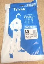 1 - L Tyvek Traje Blanco Cubierta con Capucha - Ropa Protectora - 500 Xpert segunda mano  Embacar hacia Mexico