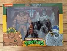 NECA TMNT Cartoon Traag & Granitor Action Figure NEW na sprzedaż  Wysyłka do Poland