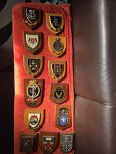 Military plaques wooden for sale  UK
