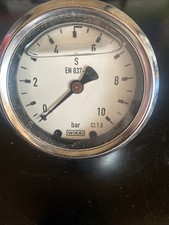 Wika manometer 10 gebraucht kaufen  Hunderdorf