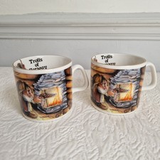 Trolls norway mugs for sale  WAKEFIELD