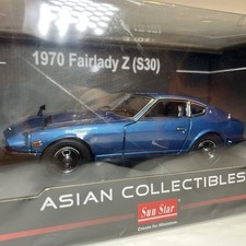 Usado, Nissan Fairlady Z (S30) RHD Sunstar 1970 escala 1:18 – Azul raro comprar usado Usado, Nissan Fairlady Z (S30) RHD Sunstar 1970 escala 1:18 – Azul raro comprar usado  Enviando para Brazil