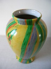 Vase céramique recouvert d'occasion  La Glacerie