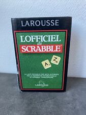 Officiel scrabble jeux d'occasion  Aix-les-Bains