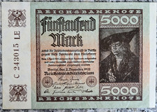 mark banknote inflation gebraucht kaufen  Friedrichshafen
