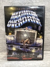 maximum overdrive dvd for sale maximum overdrive dvd for sale Gaffney