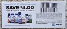 Ensure manufacturer coupons for sale  San Diego