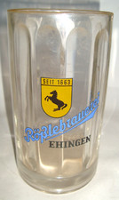 Glasbierkrug brauerei rössle gebraucht kaufen  Westerheim