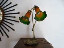 Lampe tulipes verre d'occasion  Gondreville